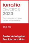 Iurratio Award Top 50 Arbeitgeber 2023