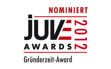 Nominiert: Juve Awards 2012 Gründerzeit Award